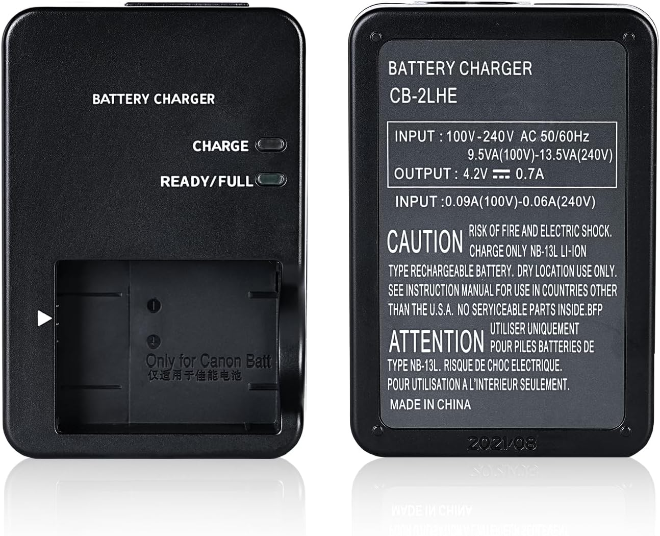 KWTOUL CB-2LH NB-13L Battery Charger Compatible with Canon Powershot G7 X Mark II,G5 X,G7 X,G9 X,G9 X Mark II,SX620 HS,SX720 HS,SX730 HS Digital Camera