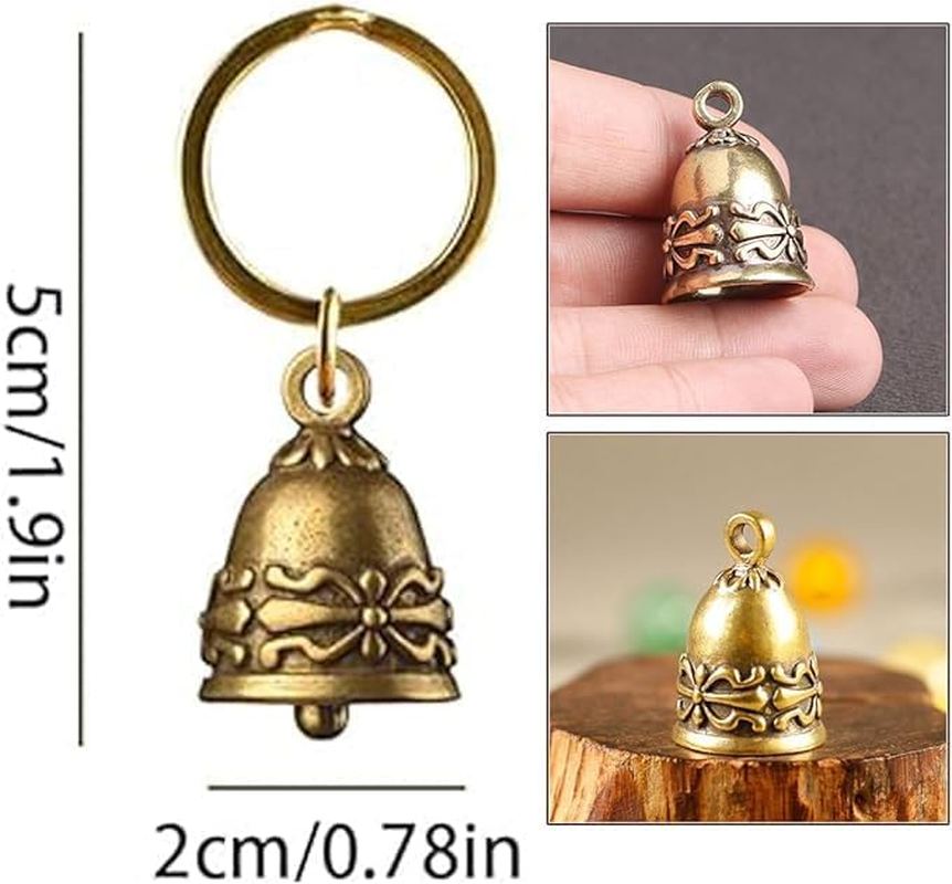 4Pcs Copper Collar Bell for Small Pet, Bell for Cats and Small Dogs Pet Anti-Lost Pendant image number 1