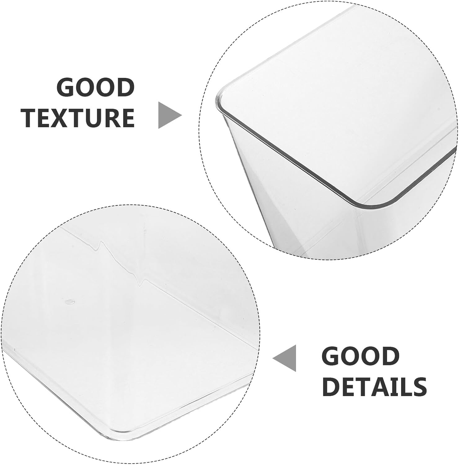 CIYODO Mini Plastic Fish Tank for Small Turtle Terrarium Desktop Small Pet Breeding Box Reptile Terrarium Ecological Landscape Tank for Office Use image number 2