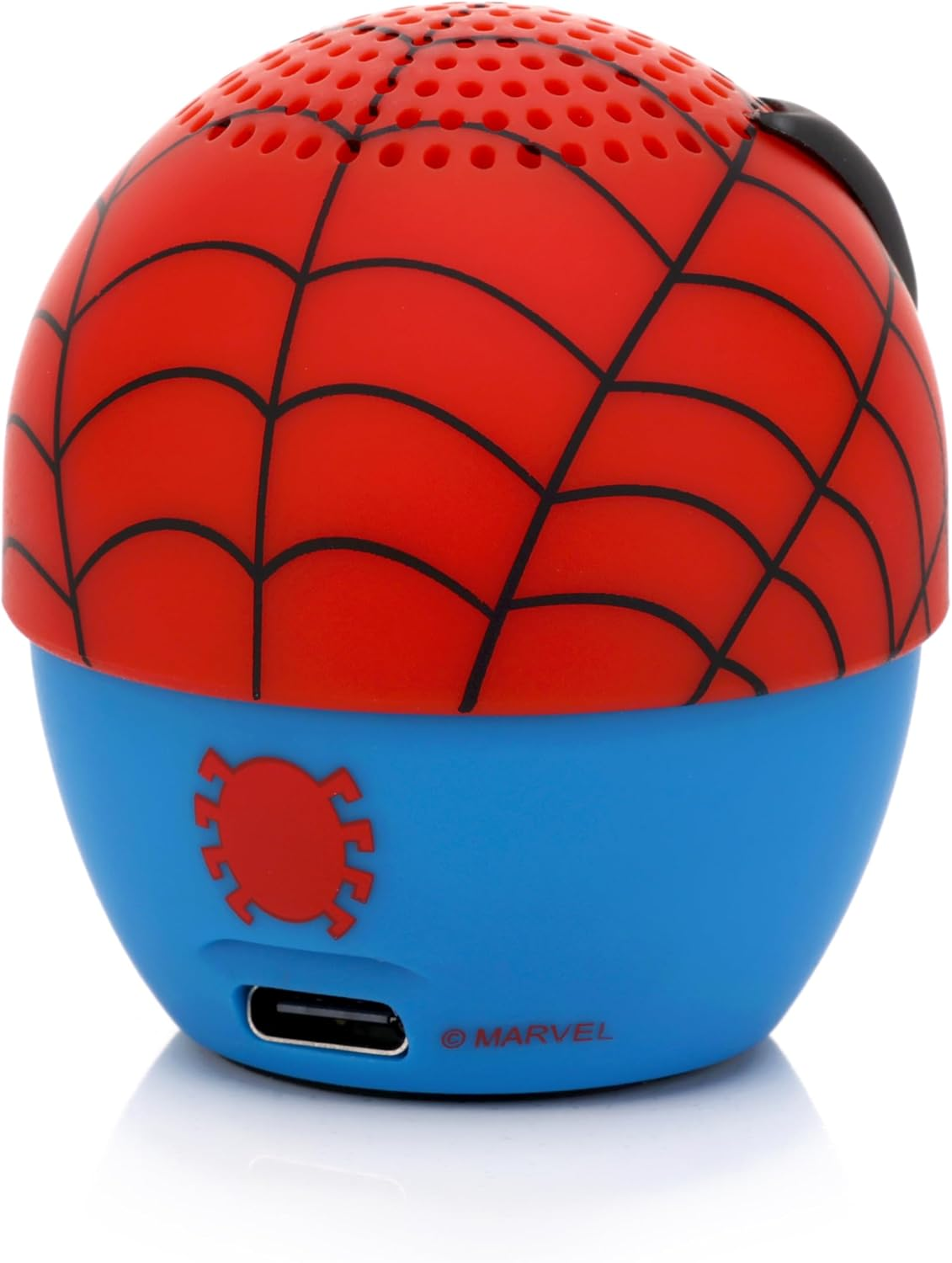 Bitty Boomers Marvel: Spider-Man Vengeful Face - Mini Bluetooth Speaker image number 1