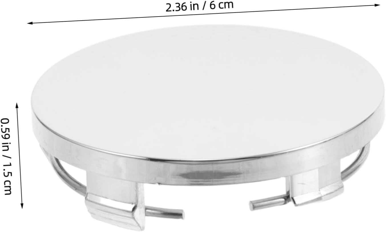 BESTYASH 4Pcs Car Tire Hub Center Cap Replacement Wheel Rim Hub Caps Automotive Center Hubcaps for Cars image number 3