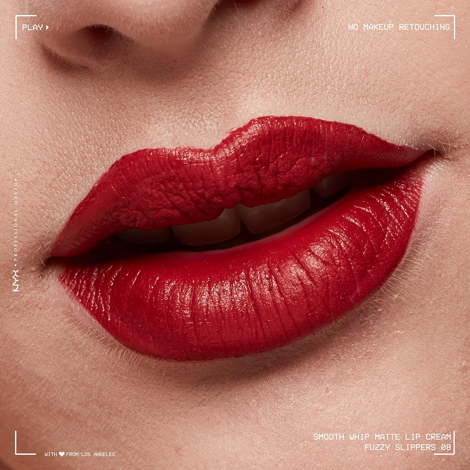 NYX PROFESSIONAL MAKEUP Smooth Whip Matte Lip Cream, Vegan Liquid Lipstick - Fuzzy Slippers (Warm Plum) - 05 Parfait (Red Brick Brown) image number 4