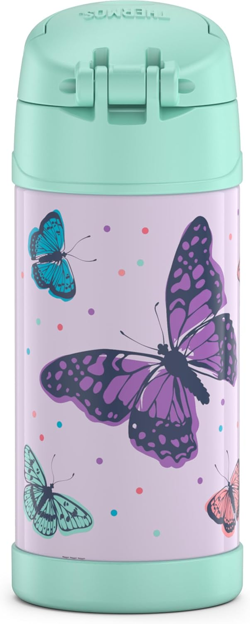 355Ml Funtainer&reg; Vacuum Insulated Drink Bottle - Butterfly Frenzy image number 1
