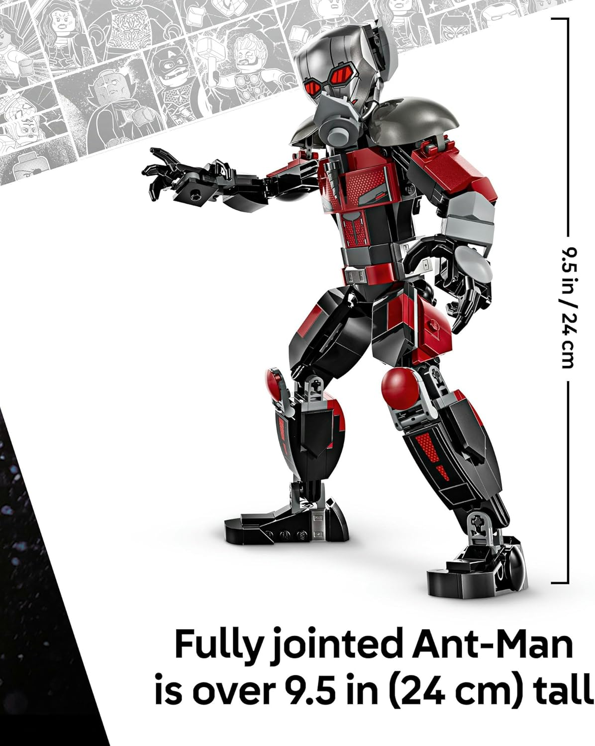 LEGO Marvel Captain America: Civil War Action Battle Building Toy for 10+ Year Old Boys & Girls, Super Hero Set with 8 Minifigures Incl. Iron Man, Spider-Man & Black Panther, Buildable Kids Toys 76314