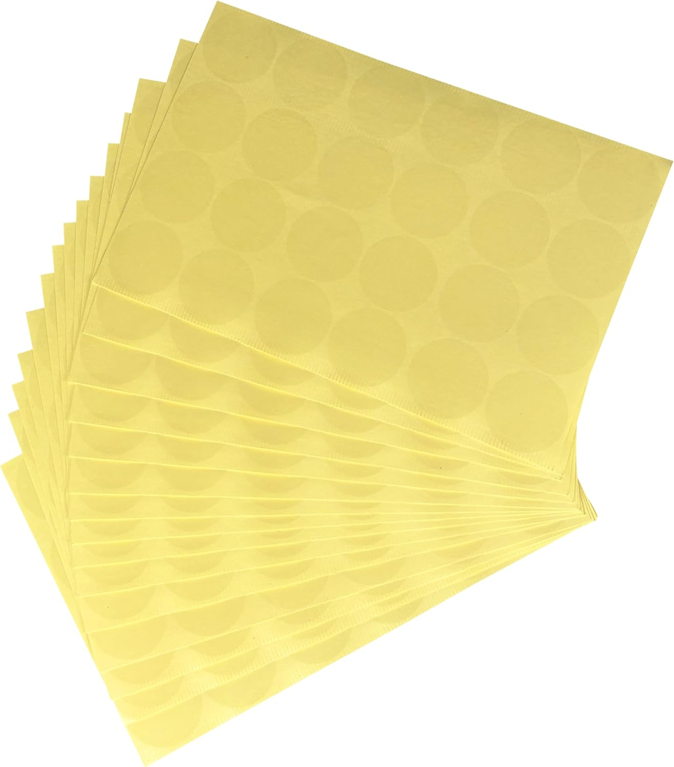 Clear round Labels - Package Seals Stickers - Transparent - 19Mm (25Mm, 32Mm, 50Mm), 1050 Pcs/15 Sheets (25Mm) image number 5