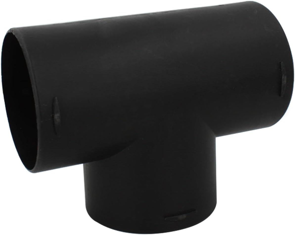 75Mm Air Diesel Heater Ducting Pipe L Shape Elbow Outlet Connector Black (Elbow-1Pc)