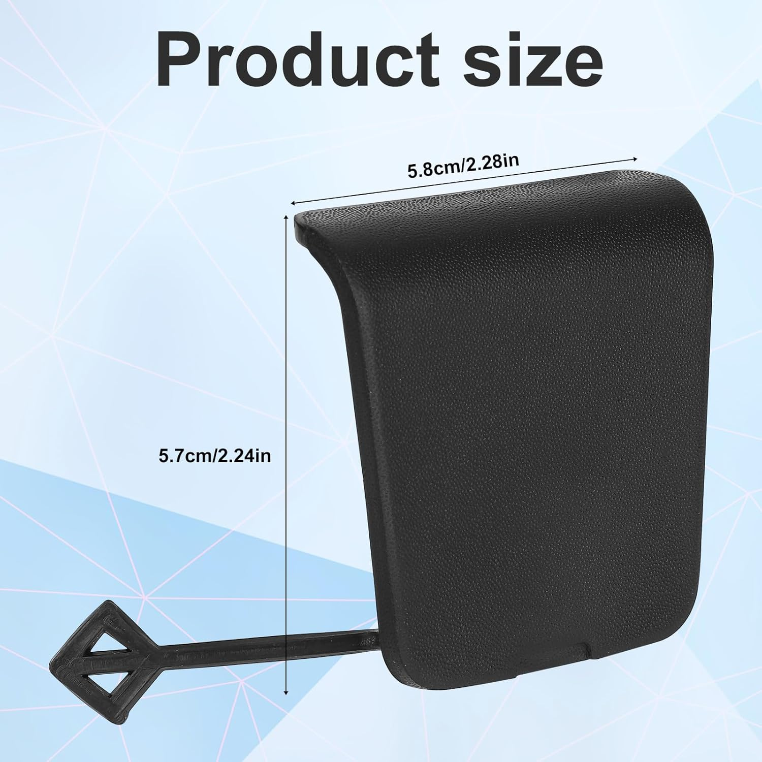 Spare Tire Winch Cover, Spare Wheel Winch Cover Compatible with Dodge Ram 1500 DT (New Body Styles) 2019 2020 2021 2022 Model 68299112AC image number 5