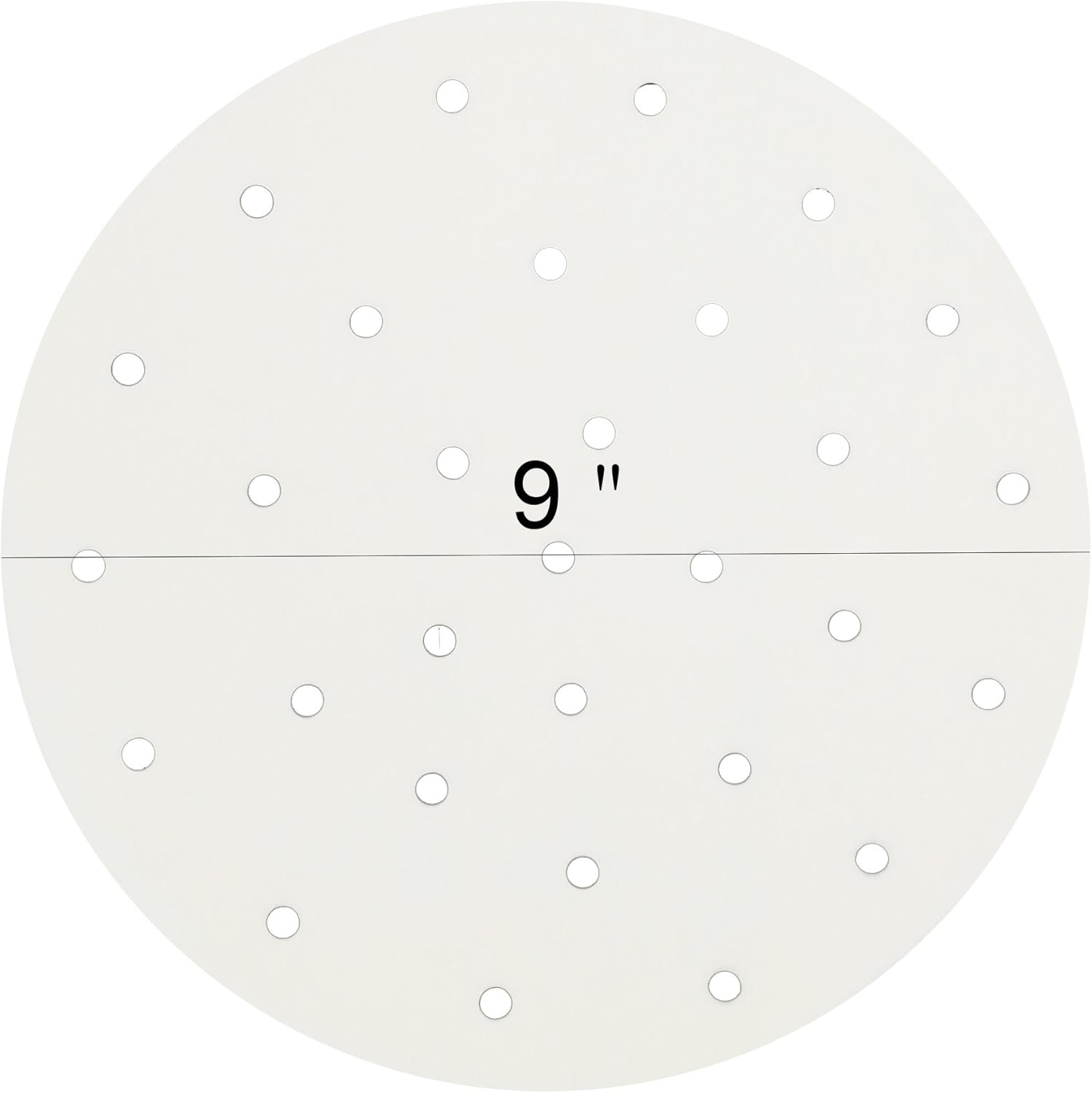 Janyun 200Pcs 9 Inch Air Fryer Parchment Paper Liners Bamboo Steamer Baking Sheets for Air Fryer Accessories (9 Inch) image number 4