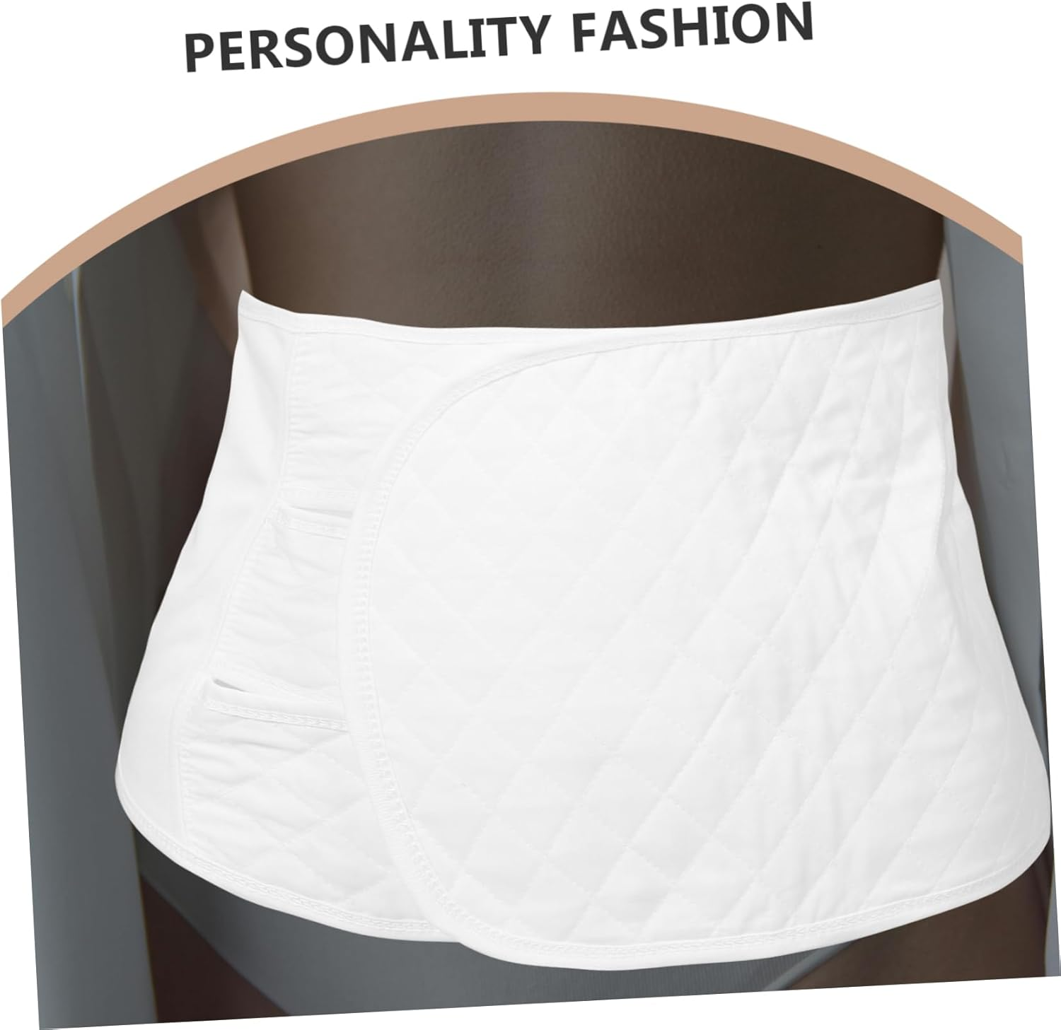 Comfortable Adjustable Maternity Support Belt Postpartum Belly Band for Waist Shaping and Abdominal Support Soft Breathable for Lumbar image number 3