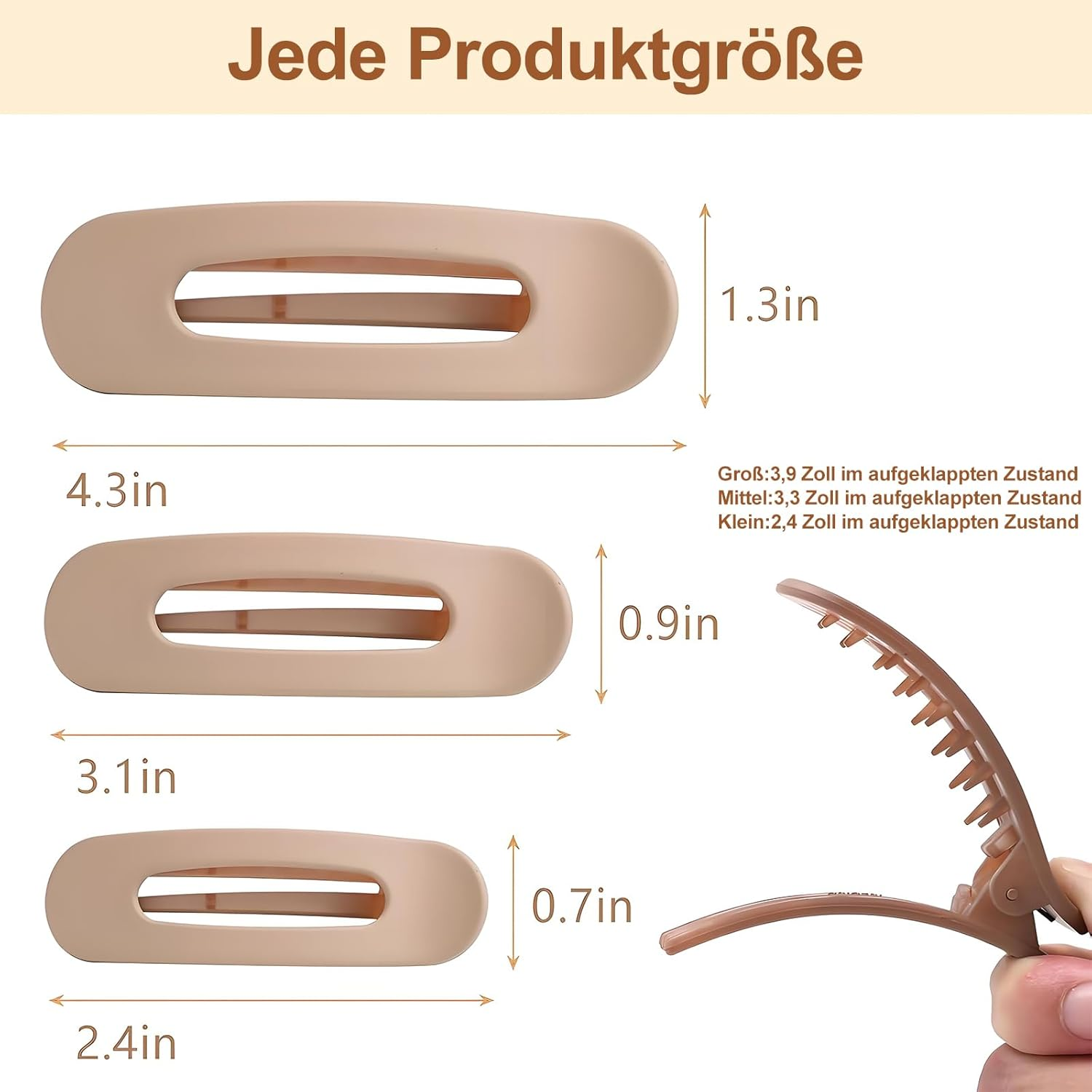 Oiieco Pack of 15 Women'S Hair Clips, Flat Hair Clips for Women, Non-Slip Hair Clips for Thick and Thin Hair, Lightweight and Durable, Ideal for Everyday Use and Styling image number 5