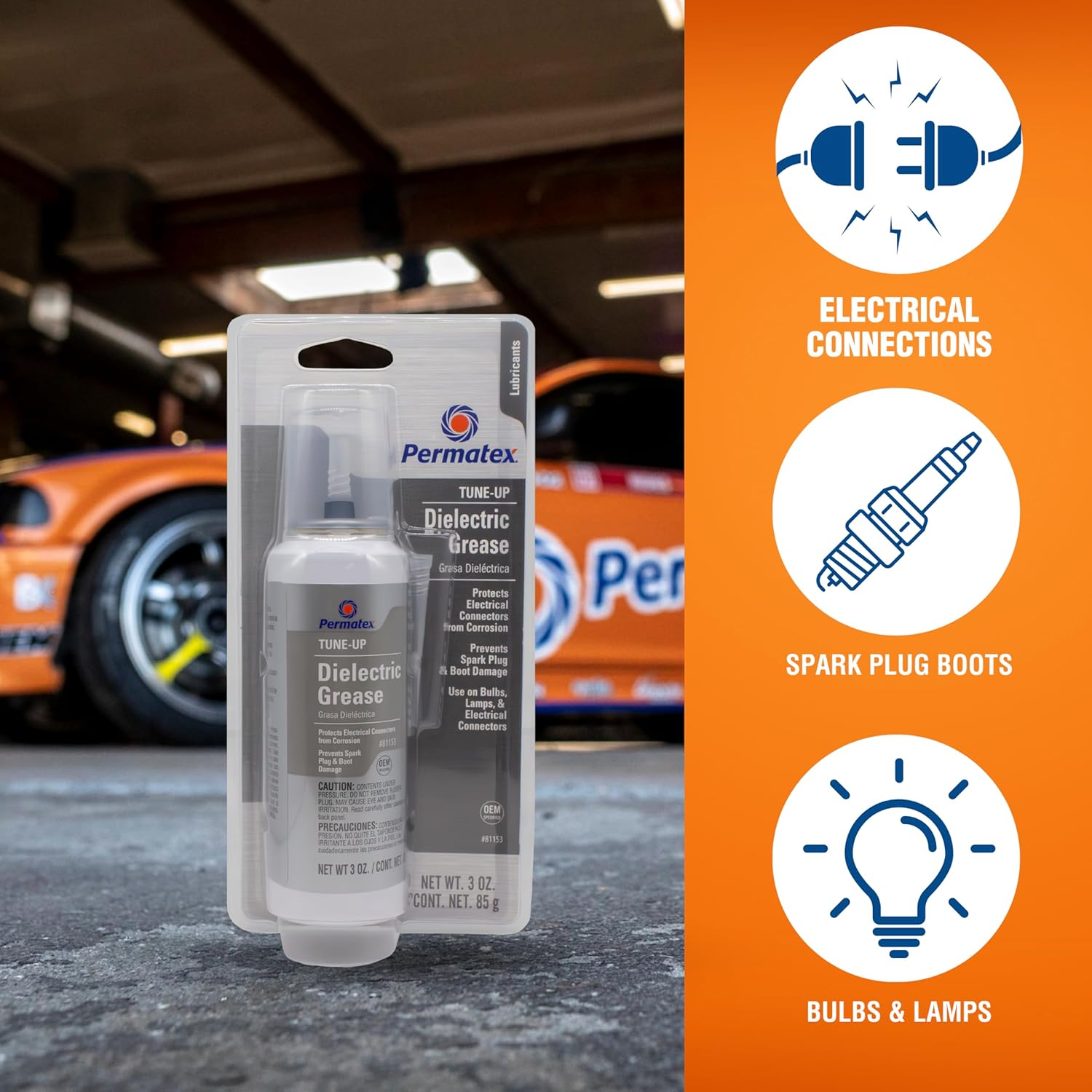 Permatex 81153 Dielectric Tune-Up Grease, 3 Oz. Powercan image number 3