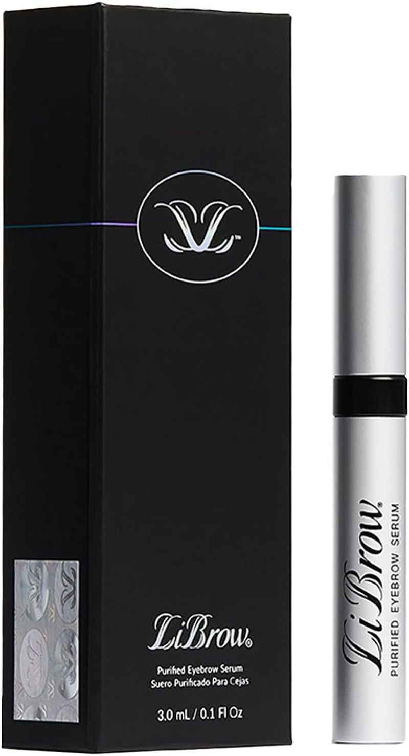 Librow Purified Eyebrow Physician-Formulated Serum for Fuller & Thicker Looking Eyebrows | Natural Eyebrow Enhancer Safe for Sensitive Skin | 90-Day Supply (3Ml) image number 4