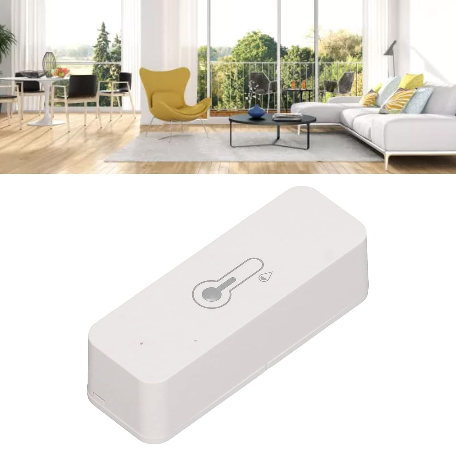 Jectse Wifi Thermometer Hygrometer Temperature Humidity Sensor for Smart Life Automation, Remote Control Real Time Data Display image number 6