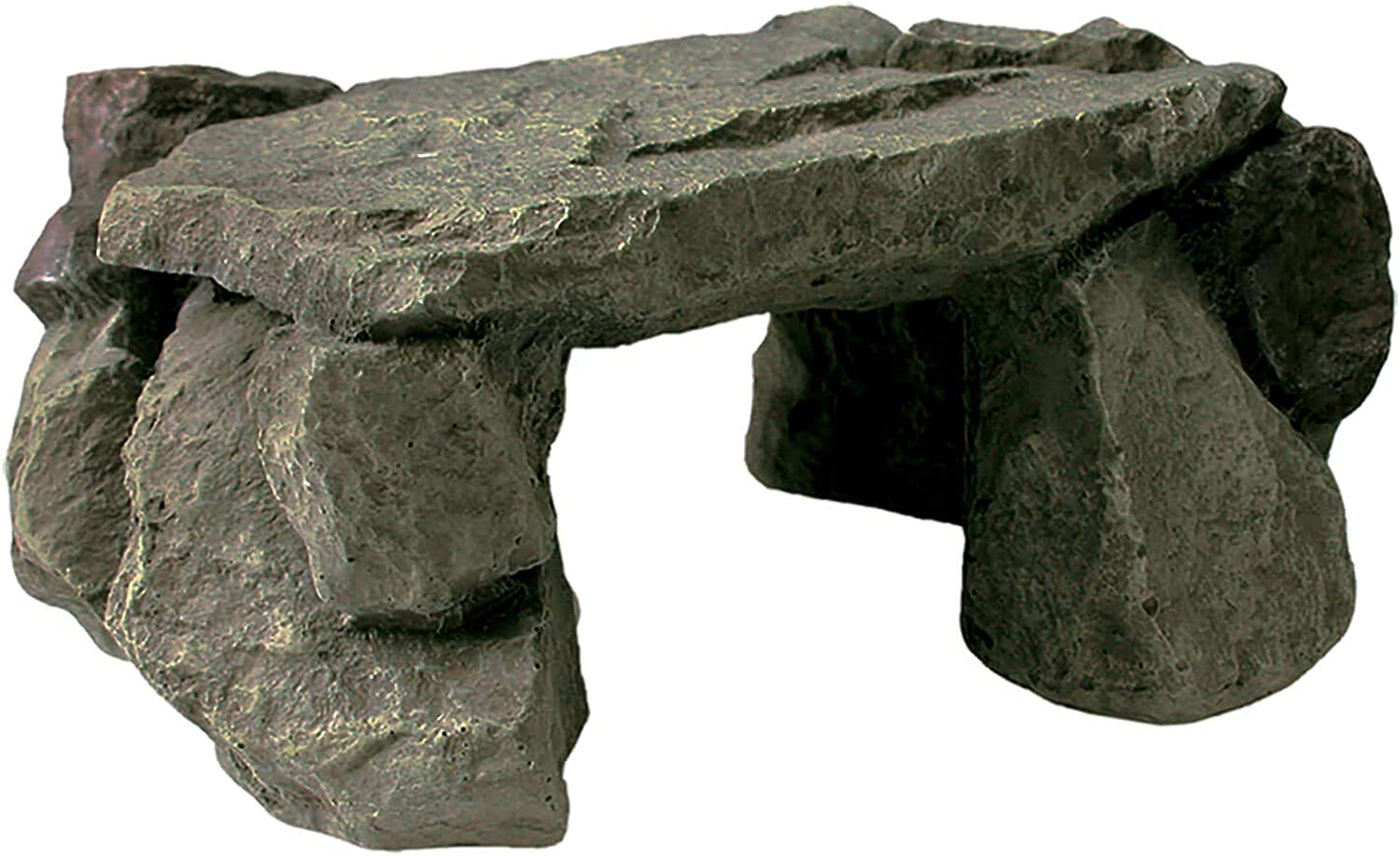 Zilla Pet Reptile Terrarium Shale Rock Den D&eacute;cor, Basking Rock and Hide for Bearded Dragons and Other Reptiles, Medium image number 3