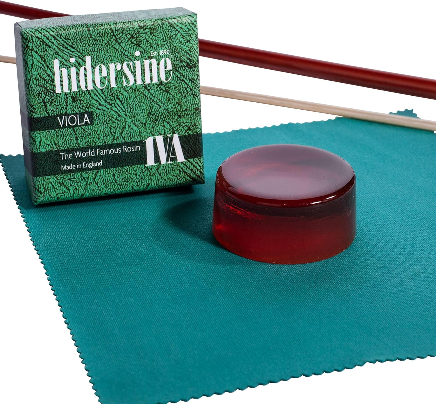 Hidersine 3VS Series Premium Violin Rosin. Slim Pack for Easy Transport and Storage. Resin for Violin Bows. Handmade in the UK. image number 5