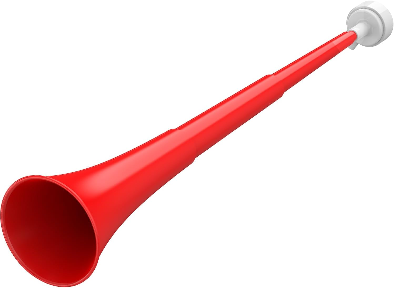 Collapsible Stadium Horn 24 Inch Vuvuzela Plastic Trumpet Horn Blow Horn Noisemakers Loud Sound Soccer Horn Cheer Horn for Sporting Events Graduation Games School Party Supplies Favors Accessories