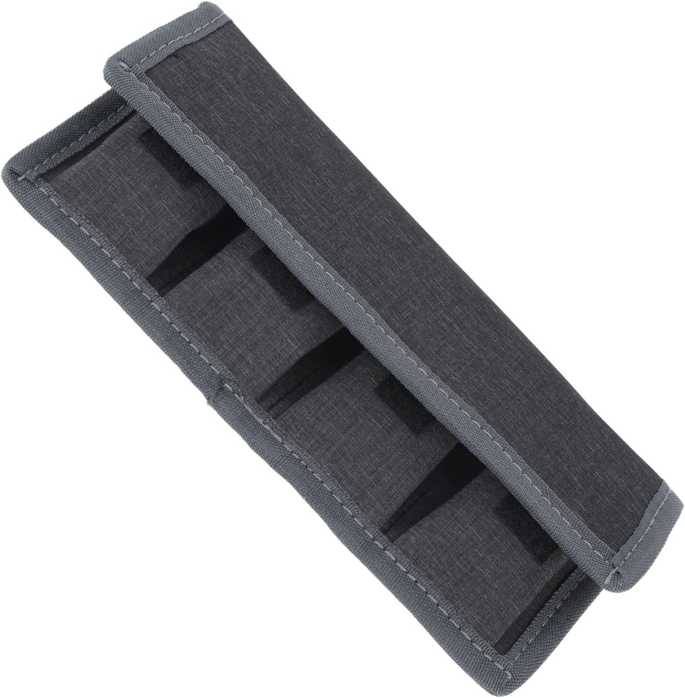 DSLR Camera Battery Case, Camera Battery Pouch Holder Case with 4 Pockets Fall Prevention, Waterproof Camera Battery Storage Bag for LPE6 LPE8 NPFW50 ENEL14 ENEL15 NPFW100 NPW235 image number 1