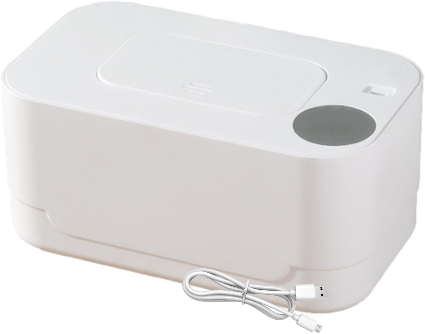 Wipes Holder - Portable Dispenser for Baby | Home Use Wet Wipes Warmer Dispenser | Wet Wipe Warmer | USB Portable Wipes Dispenser for Baby | Large Capacity Travel Tissue Dispensers