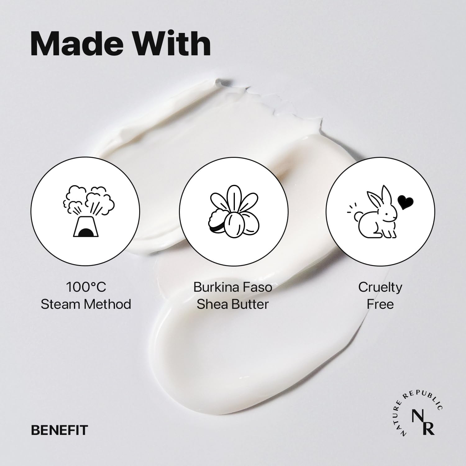 Nature Republic Shea Butter Steam Cream Fresh, 100Ml image number 5