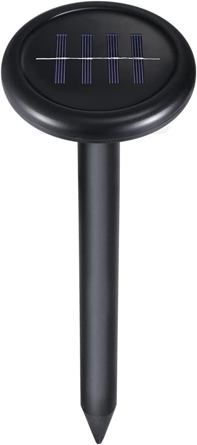 Gardeon Snake Repeller, Set of 10 Multi Pulse Solar Powered Repellent Ultrasonic Pest Mouse Repellers Rat Trap Possum Deterrent for Lawns Garden, Water Resistant ABS Plastic Black