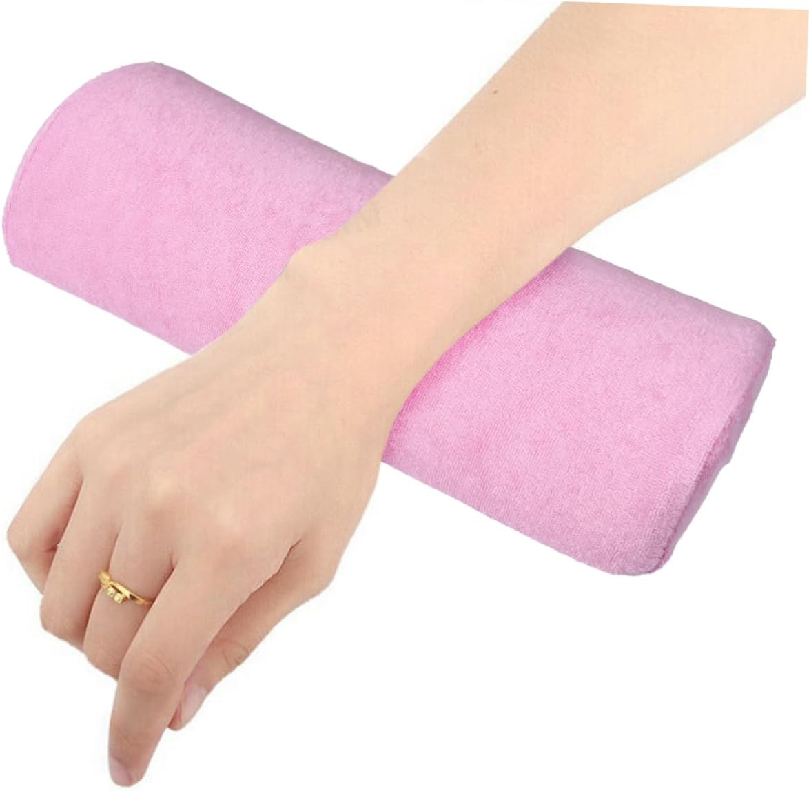 Anneome Nail Art Hand Pillow Removable Washable Towel Flannelette Sponge Arm Rest Cushion for Manicure Nail Techs at Home and Salon
