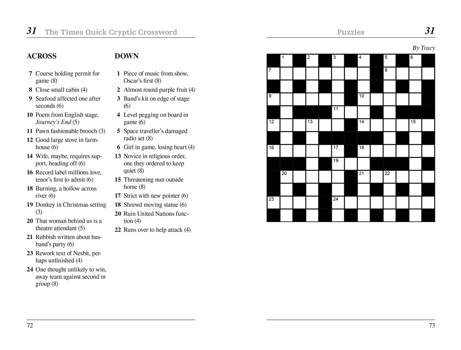 The Times Crosswords - the Times Quick Cryptic Crossword Book 9: 100 World-Famous Crossword Puzzles image number 4