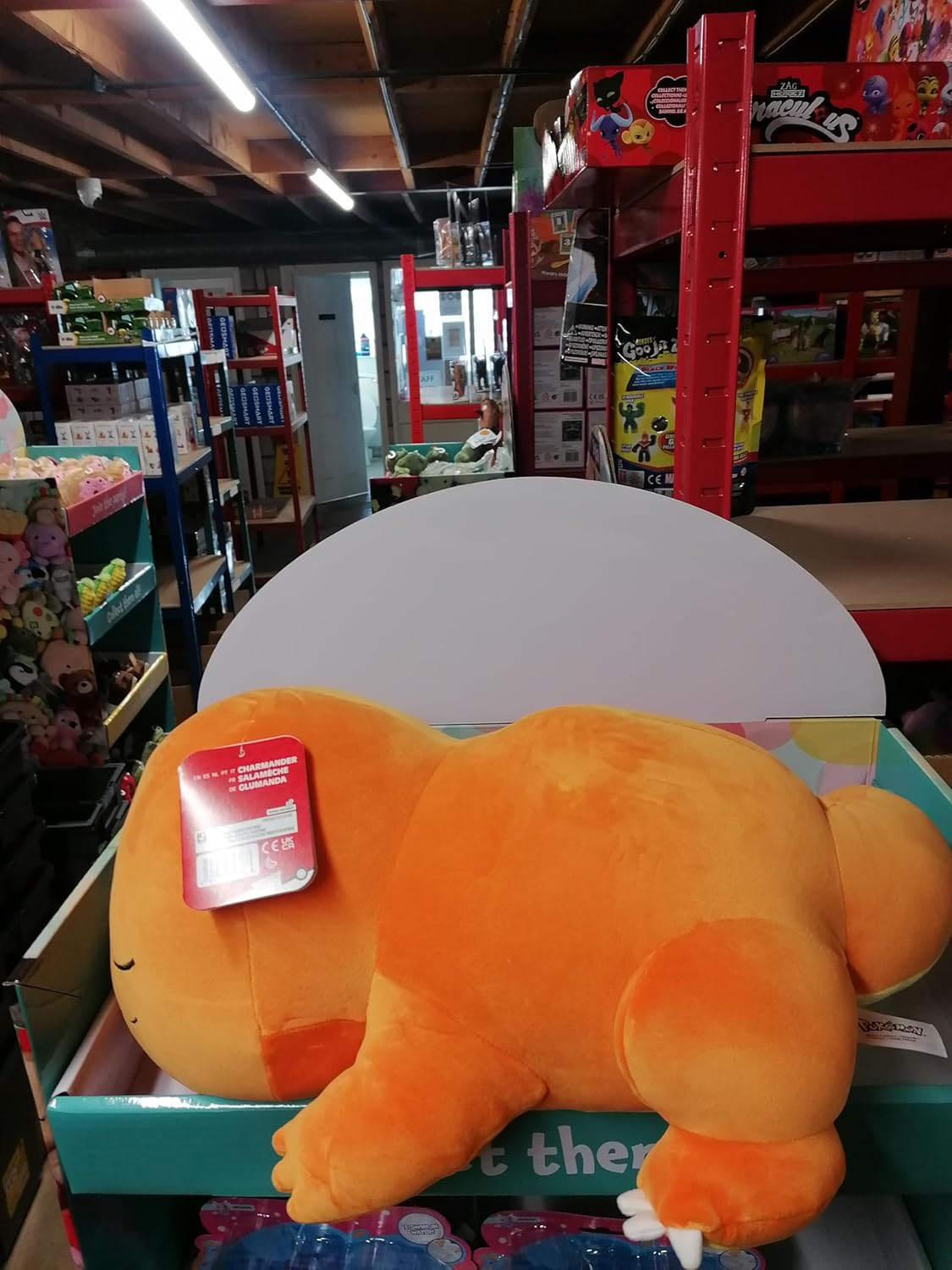Pokemon 18" Sleeping Plush Charmander image number 2
