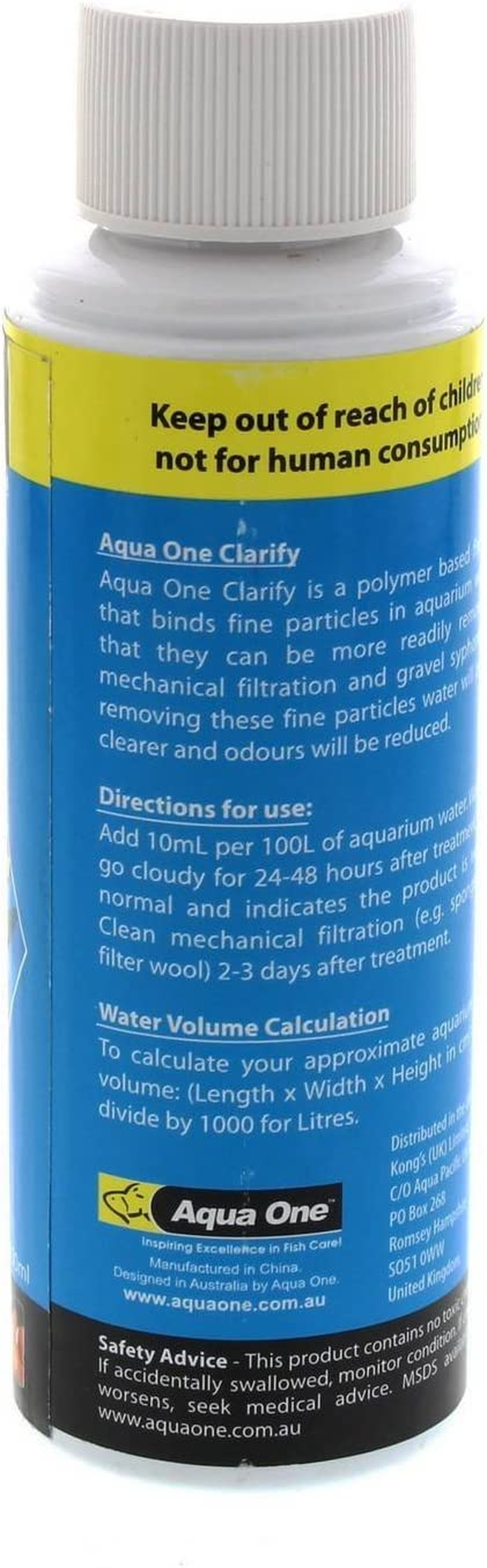 Aquarium Treatment Micro Water Clarifier 150Ml Fish Tank 92147 Aqua One Cleaning image number 5