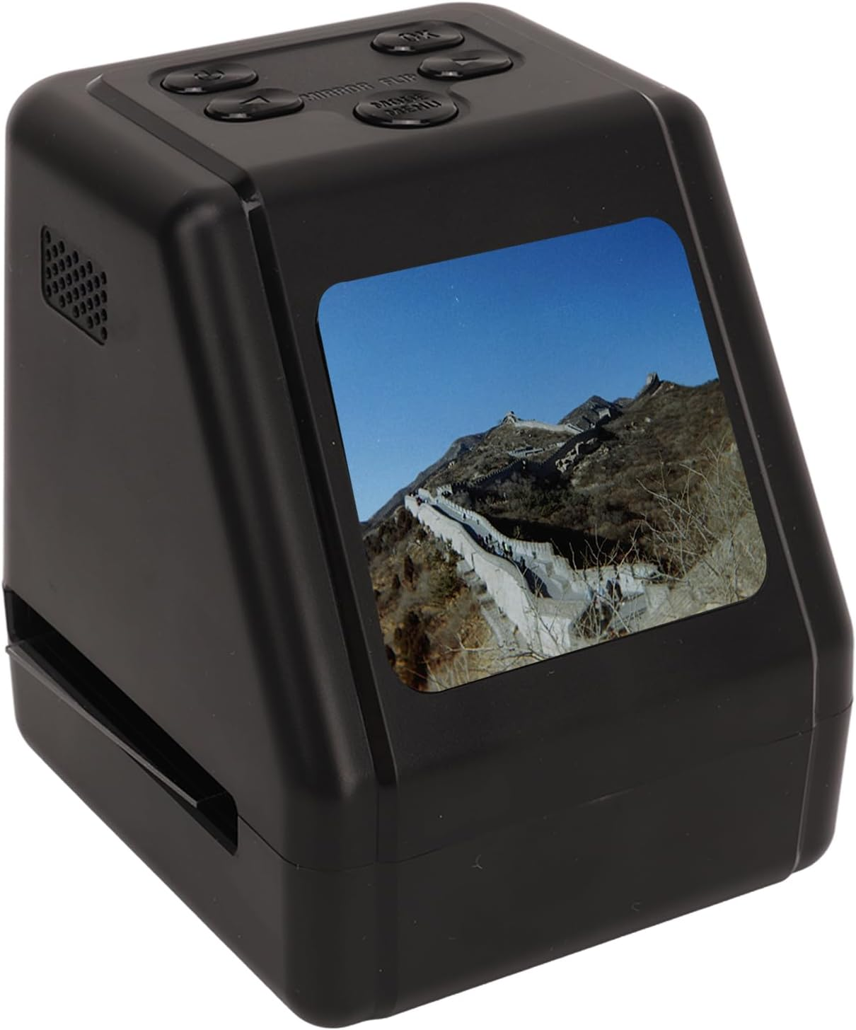 Digital Film Scanner, 12MP Slide Negative Scanner with 2 Inch LCD Screen for Convert 135 126 110 Super 8 Films Slides to Digital JPEG, Photo Scanner for PC Laptop Phone