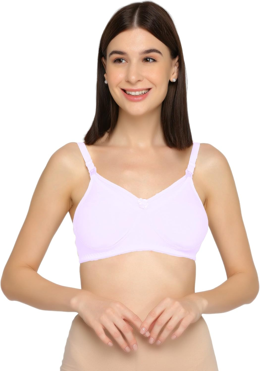 Women'S Cotton Full Cup Non-Wired & Non-Padded Feeding Bra | Nursing Bra | Maternity Bra image number 1