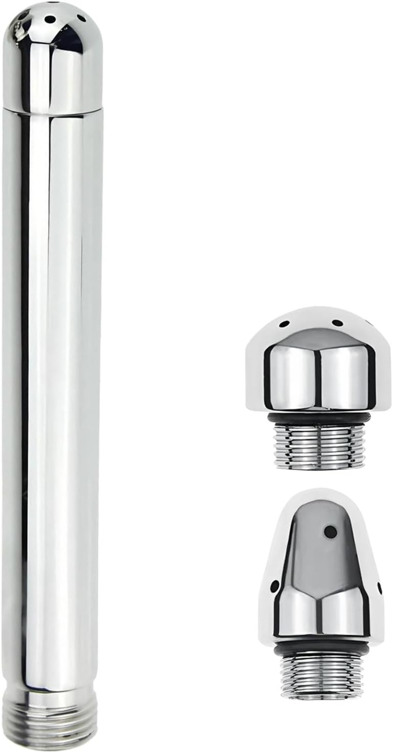 Enema Douche Shower System, 3-Heads Aluminum Professional Anal Cleaning & Colonic Kit, Handheld Shower Nozzle for Men Women, with Velvet Carry Bag image number 6