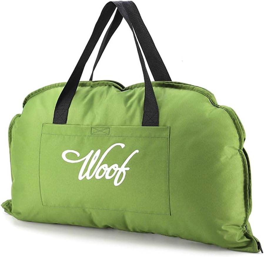 AIMALL Portable Waterproof Dog Mat &ndash; Foldable Pet Bed with Zipper, Outdoor Travel Cushion for Cats & Dogs, Teflon Fabric, Easy to Carry & Clean - Blue image number 3