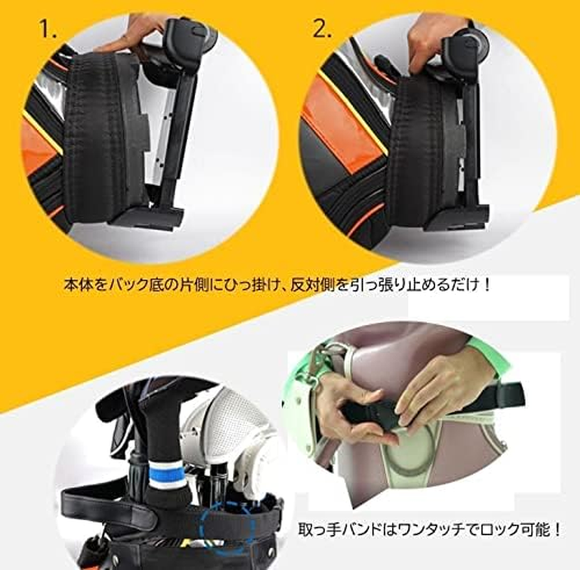 AHA Golf Bag Carrier, Detachable Golf Bag Carrier, Easy to Train image number 1