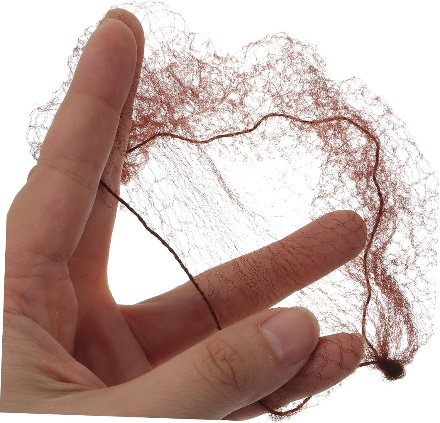 BIUDECO 50Pcs Invisible Elastic Hair Nets for Women Reusable Bun Net Elastic Mesh Hairnet Hair Bonnets Soft Comfortable for Hospital Lab Restaurant image number 4