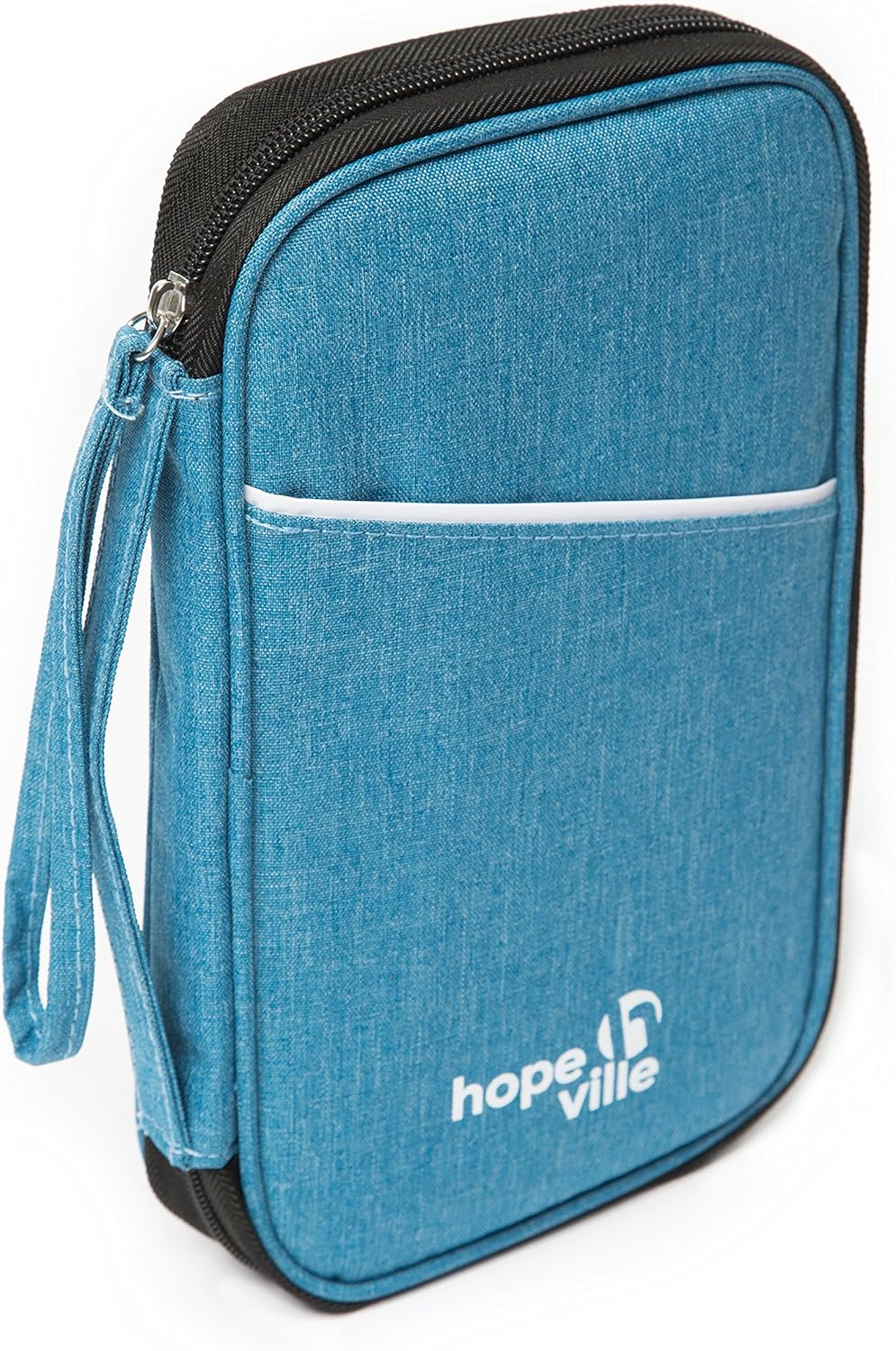 HOPEVILLE Travel Document Case with RFID Protection, High-Quality Travel Organiser and Document Case for All Travel Documents and Documents