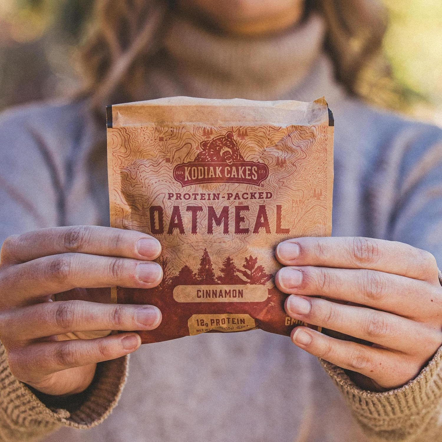 Kodiak Instant Oatmeal Packets, Cinnamon, High Protein, 100% Whole Grains, 1 Box with 6 Packets (6 Packets) image number 2