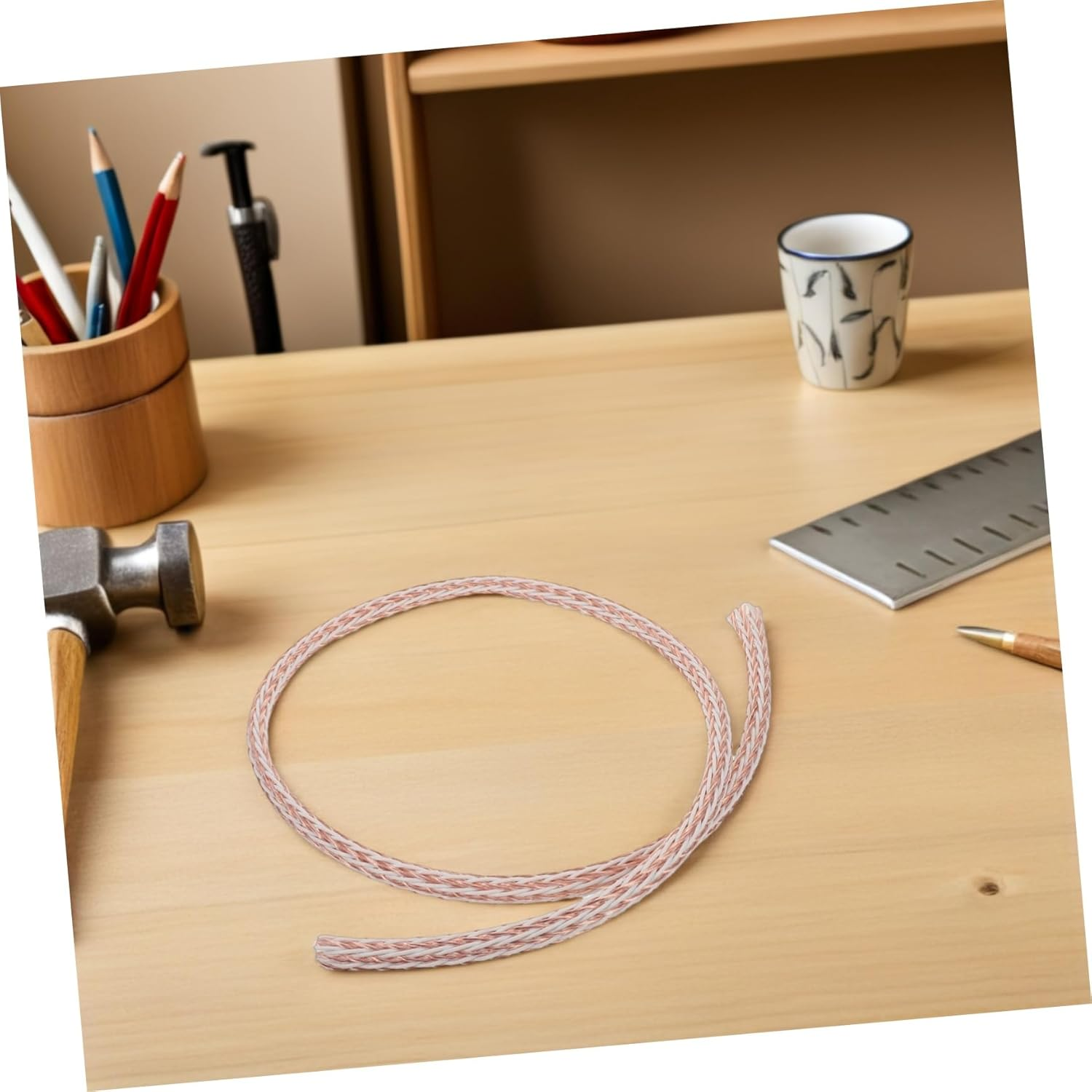 HOUDERCO Pure Copper Speaker Wire for Home Theater and Flexible Spool High End Hifi Cable for Reduced Signal Loss Easy Custom Installation image number 5