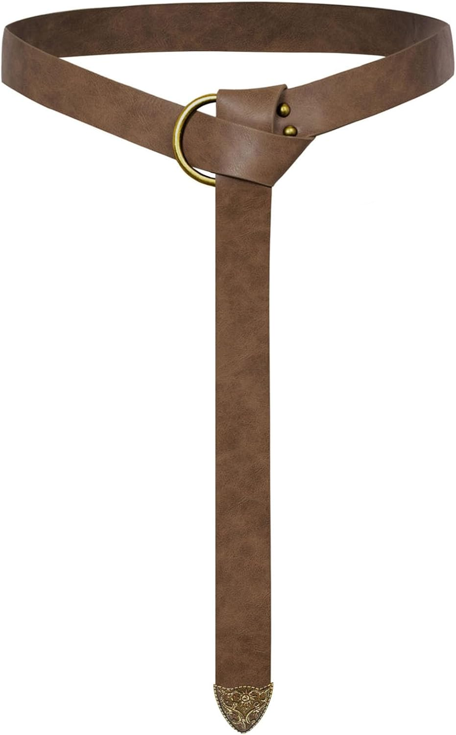 Scarlet Darkness Medieval Leather Belt Renaissance Accessory Pirate Viking Belt