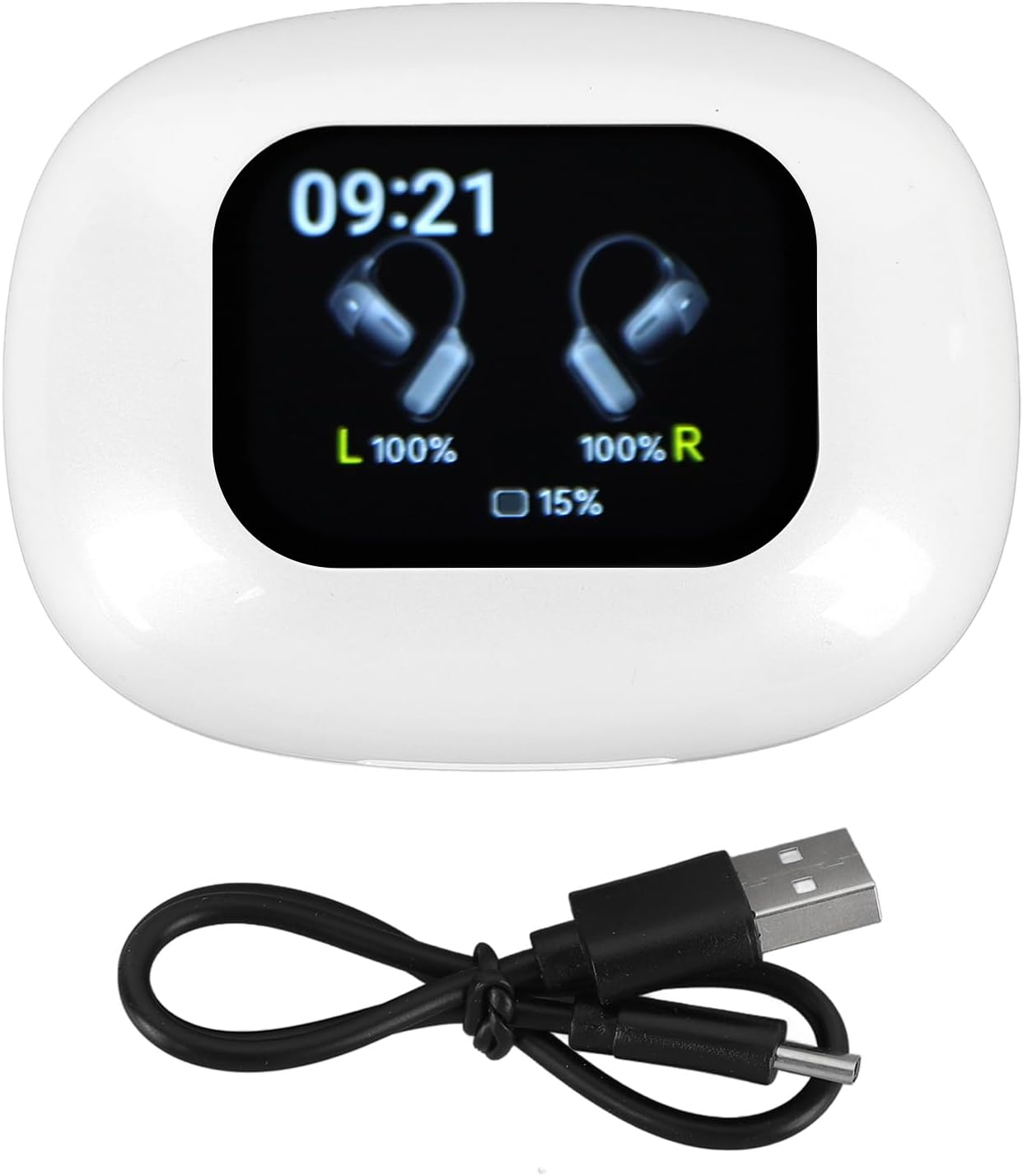 Generic Translation Earbuds, 3 in 1 Ai Translator Earbuds 150 Languages & Accents Translation in Real Time, Language Fit Ios &, for Travel Business Learning image number 3