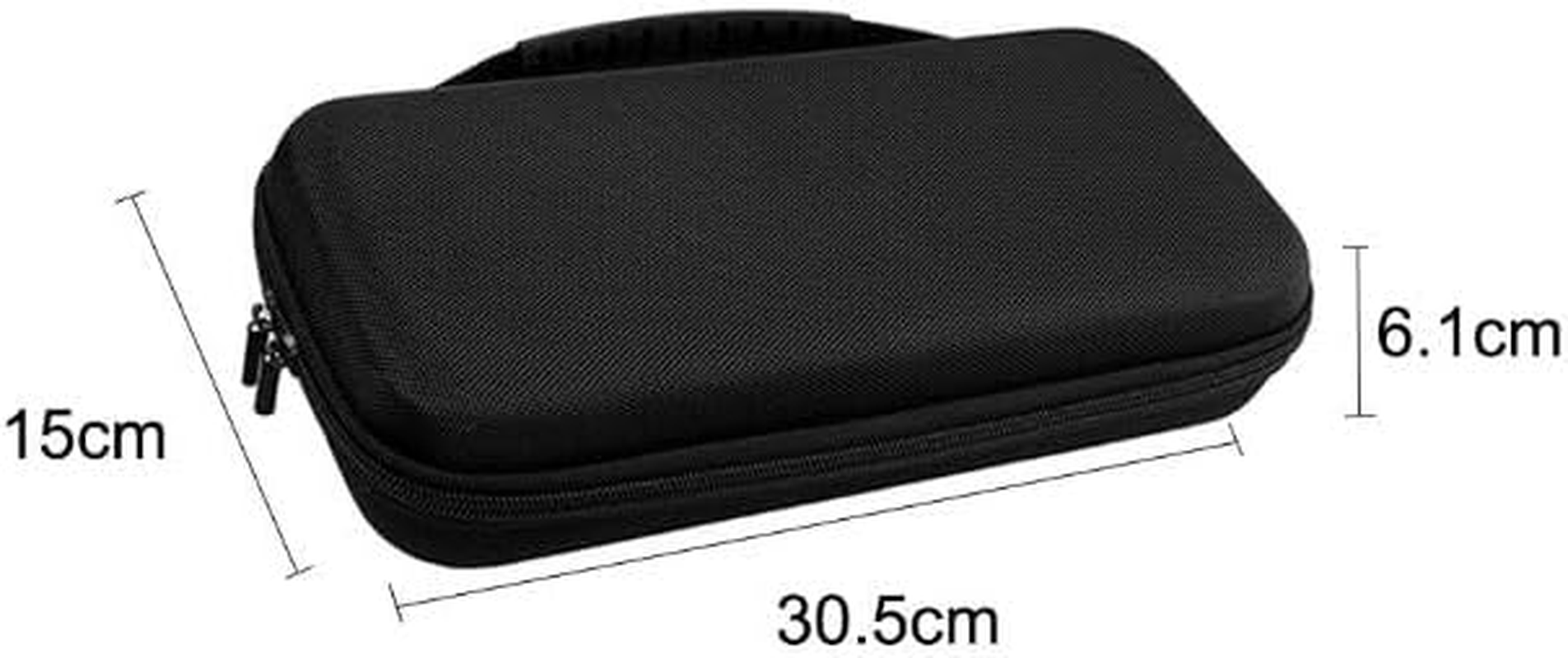 Coyktonty Carrying Case for Asus Rog Ally X, Portable Hard Shell Pouch Travel Bag,Portable Travel Handheld Case for Storage, EVA Shockproof Protective Carry Bag with Large Capacity image number 2