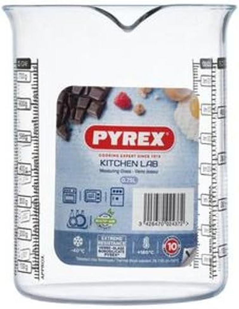 Pyrex 500 Ml Kitchen Lab Measure and Mix Beaker, Multicolour image number 1