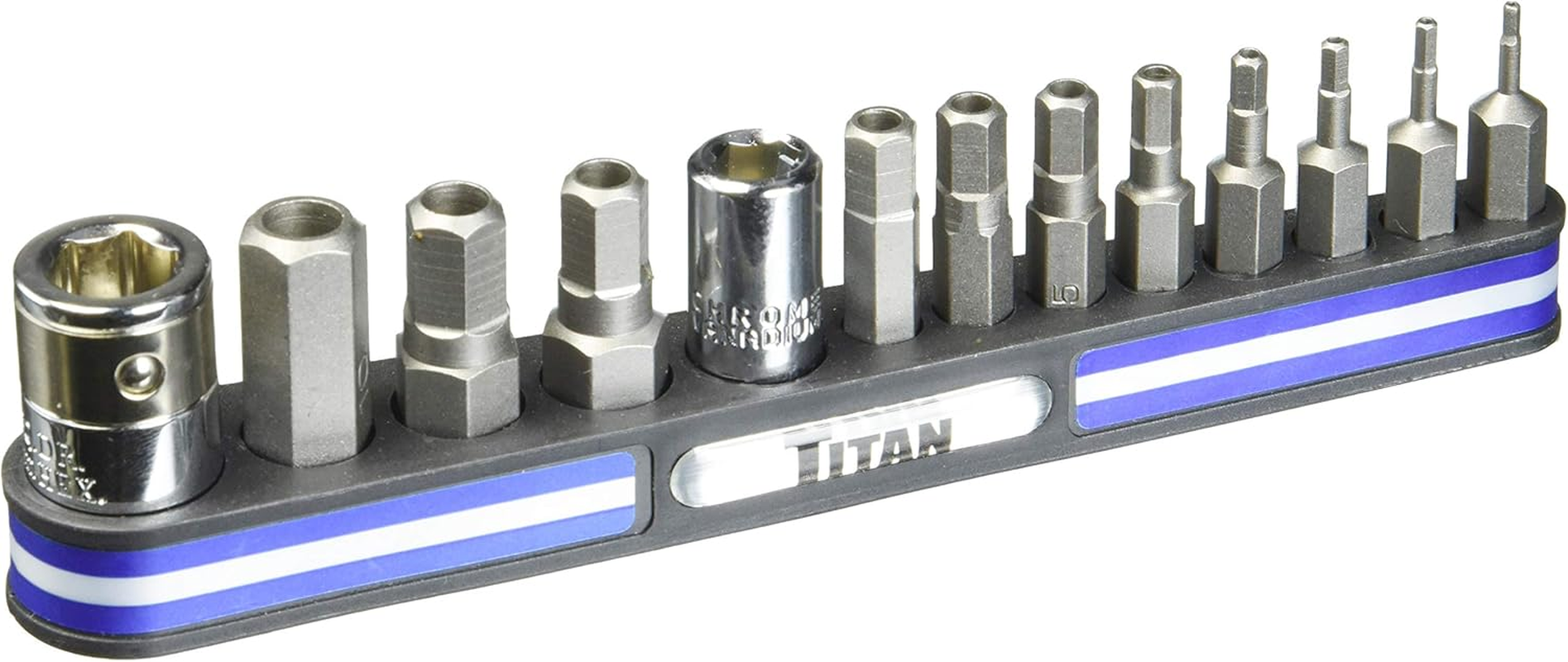 Titan Tools 16039 13-Piece Tamper Resistant Impact Grade Star Bit Set image number 1