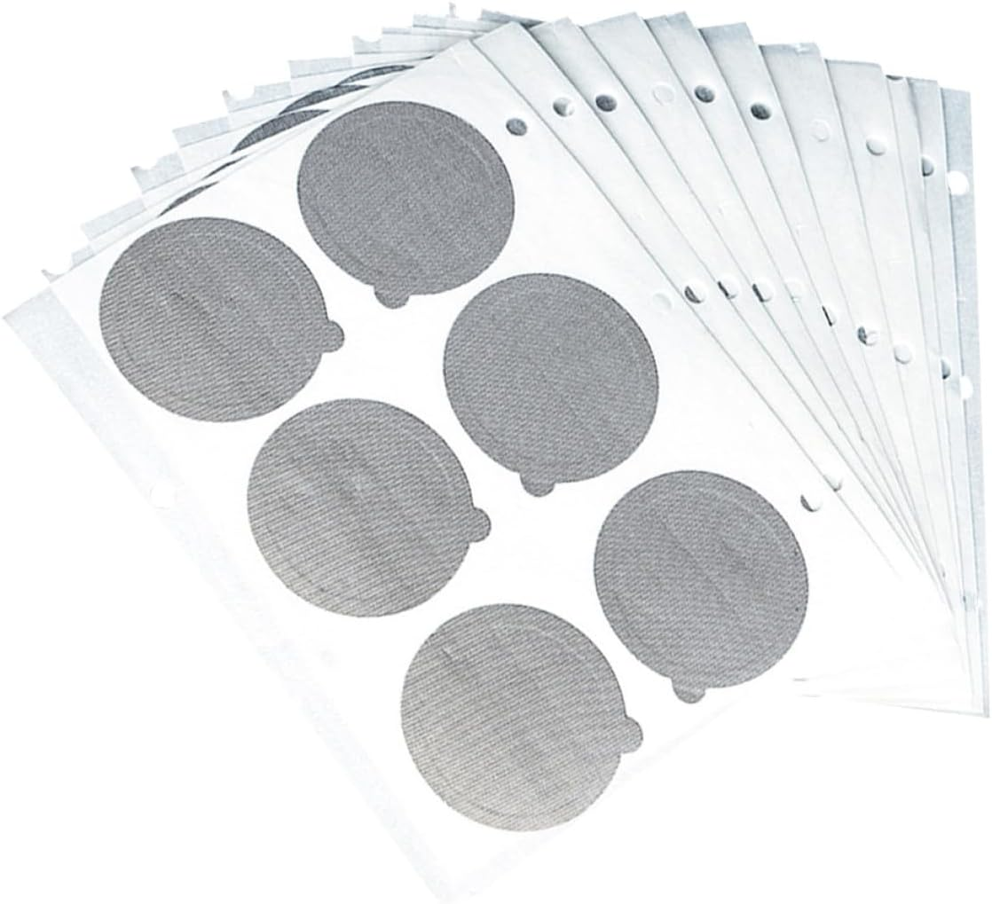 HEANUJJ 120Pcs Aluminum Foil Seal Lids for Coffee Capsules, Espresso Capsule Cup Stickers, Reusable Coffee Pod Seal Foil Lids for Home and Cafe Use image number 1