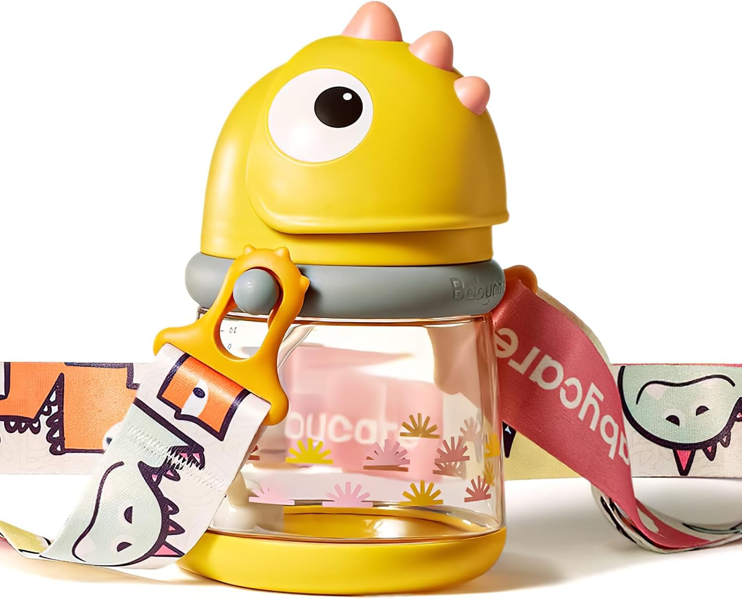 Bc Babycare Straw Sippy Cups for Toddler, No Spill Sippy Cups for Baby 1+ Year Old, Transition Weighted Sippy Cup (Green1 300Ml)