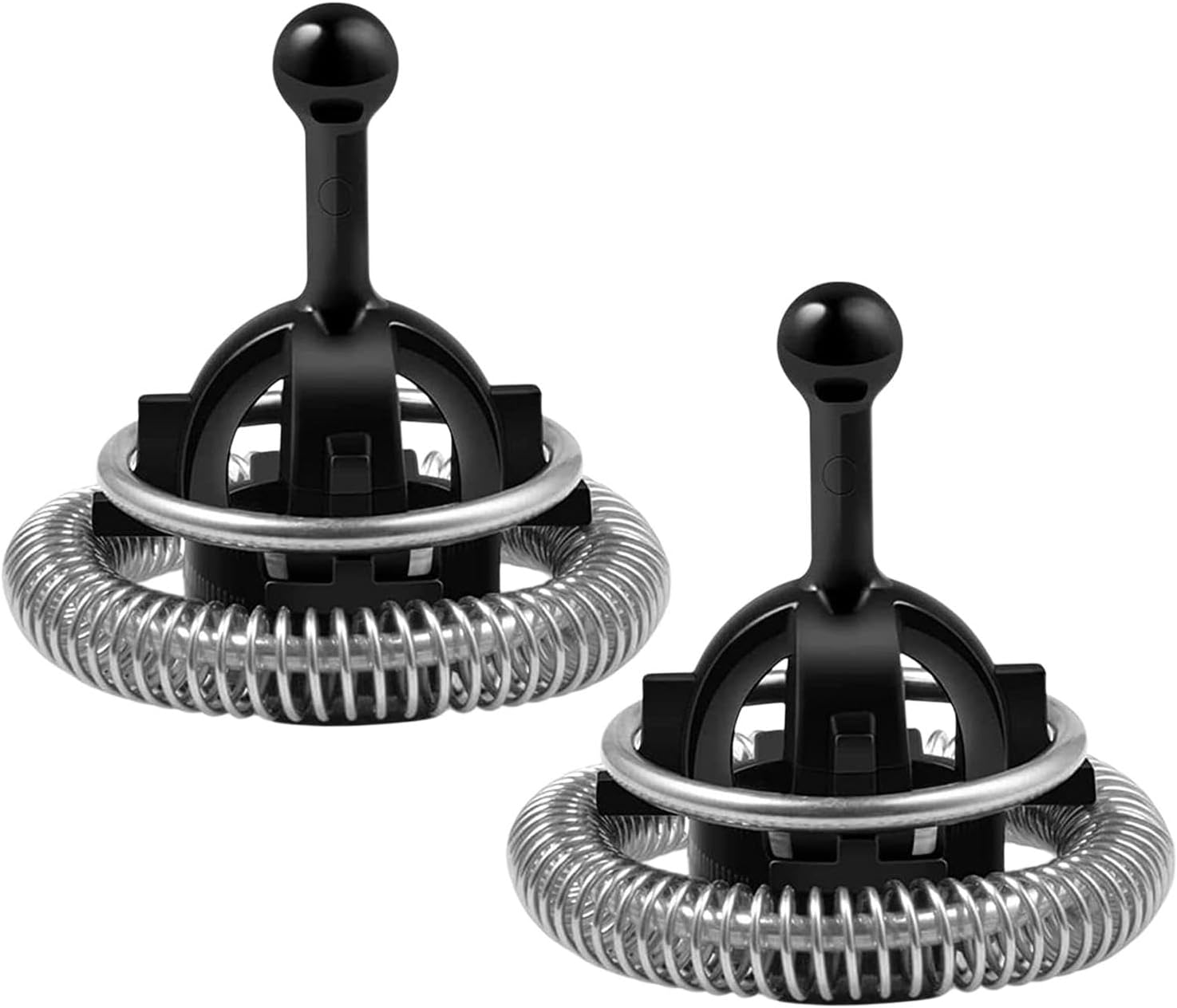2 Pcs Replacement Whisk for Aeroccino 3 Milk Frother, Stainless Steel Coffee Machines Replacement Part, Compatible Frother Accessory, Easy to Clean(Color:Black) image number 5