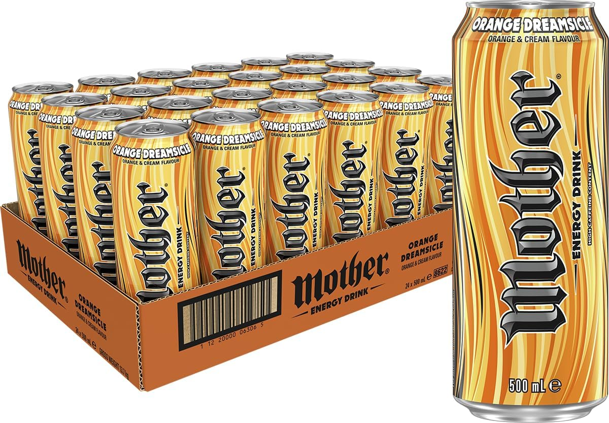 Mother Energy Drink Orange Dreamsicle 24 X 500Ml image number 4