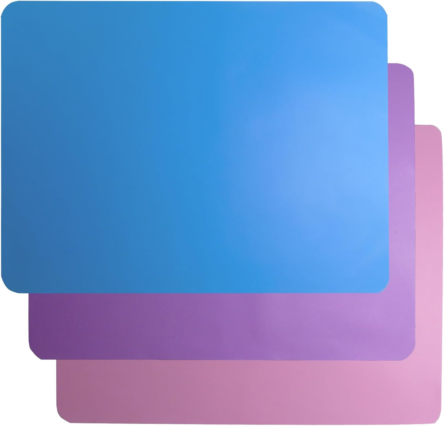 ZACHMEST 3 Pack Crafting Pad 40X30Cm, Painting Pad Silicone Mat Crafting Silicone Mat for Epoxy Resin, Silicone Pad Non-Stick Non-Slip Table Mat for Crafting Resin Craft Kneading Pad Painting