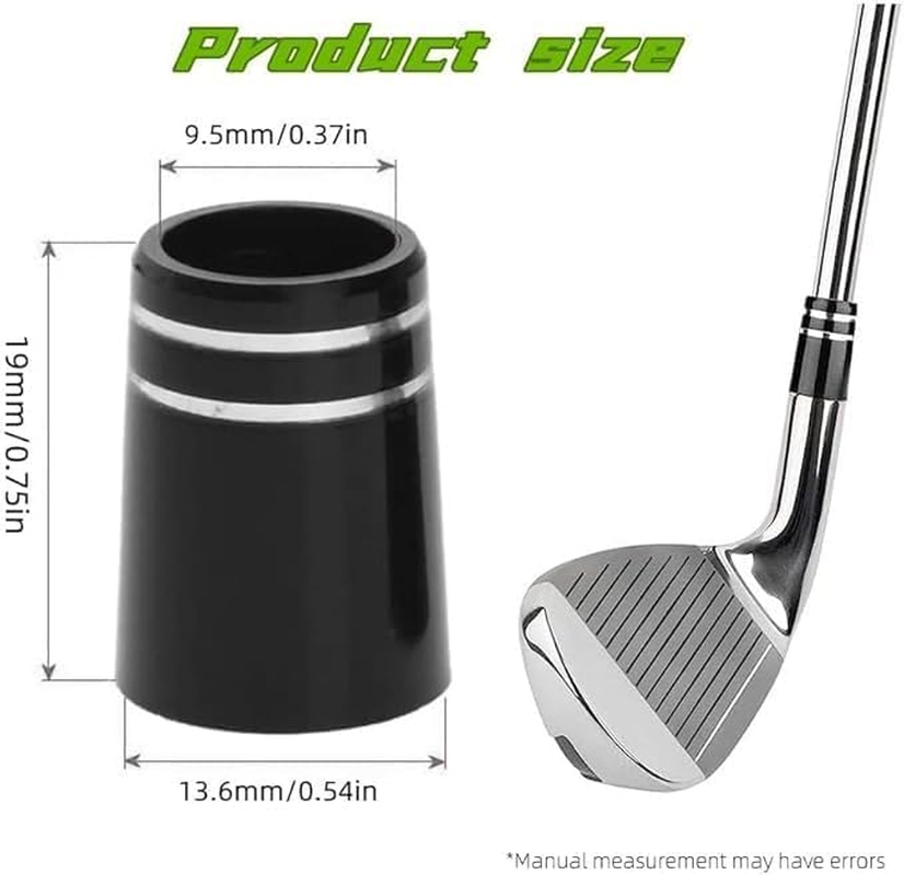 12Pcs Golf Iron Ferrules with Double Silver Ring,Golf Iron Ferrules with Double Silver Ring,Golf Ferrules Golf Club Ferrules with Double Silver Ring,Golf Club Head Ferrules with Double Silver Rings image number 4
