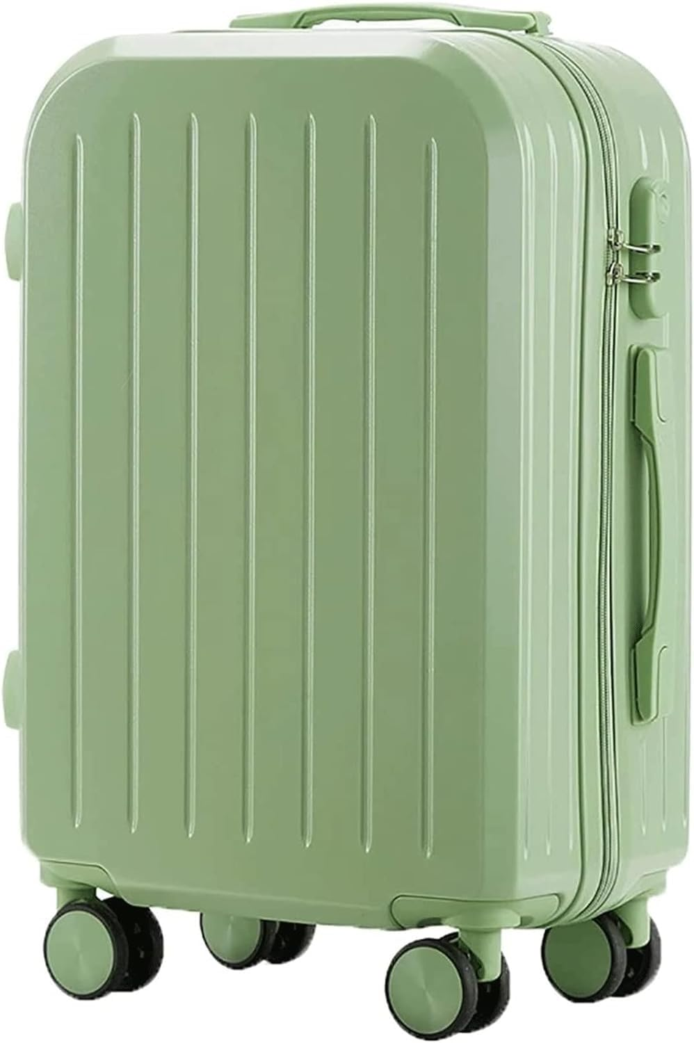 ANIIC Luggage Suitcases with Wheels Suitcases with Wheels Lightweight Carry-On Luggage,Abs Hand Luggage Case with Telescopic Handle Suitcase Spinner Luggages (Color : C, Size : 22 In)