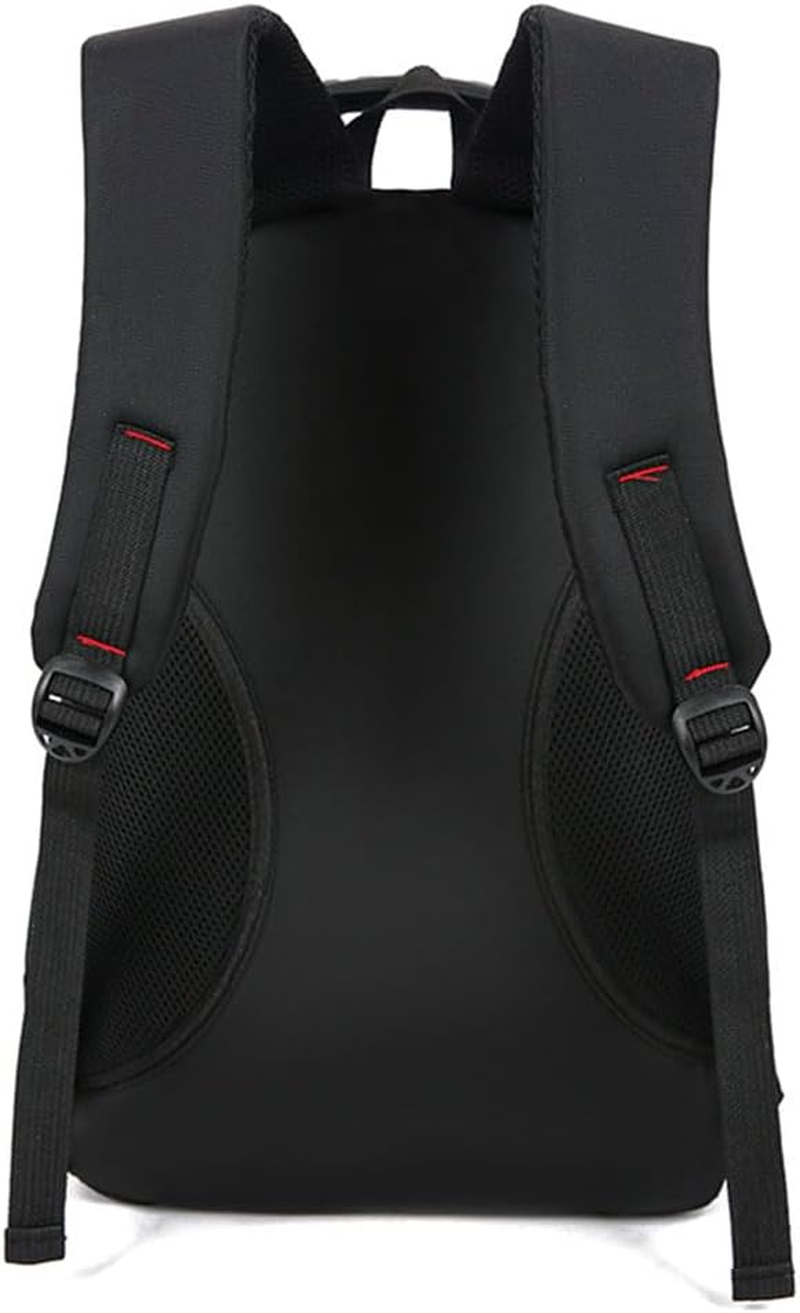 Backpack for Women Men Casual Travel Laptop Backpack Aesthetic Lightweight College Bookbags (Black) image number 6